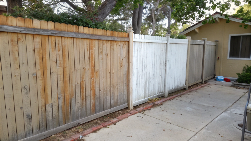 Mediterranean Courtyard Wash Using Two Paint Colors