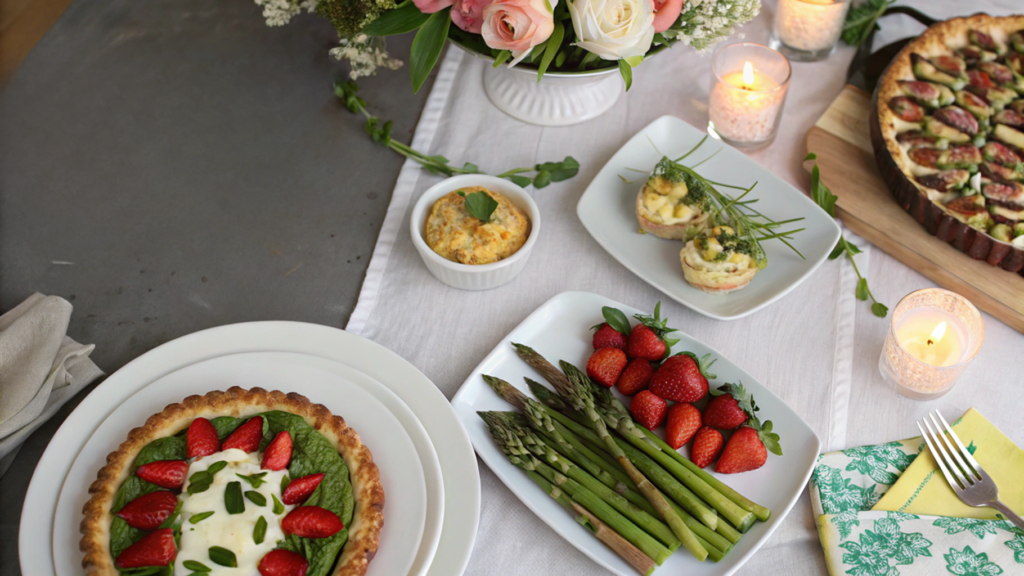 Spring Dinner Party Menu With Make Ahead Courses