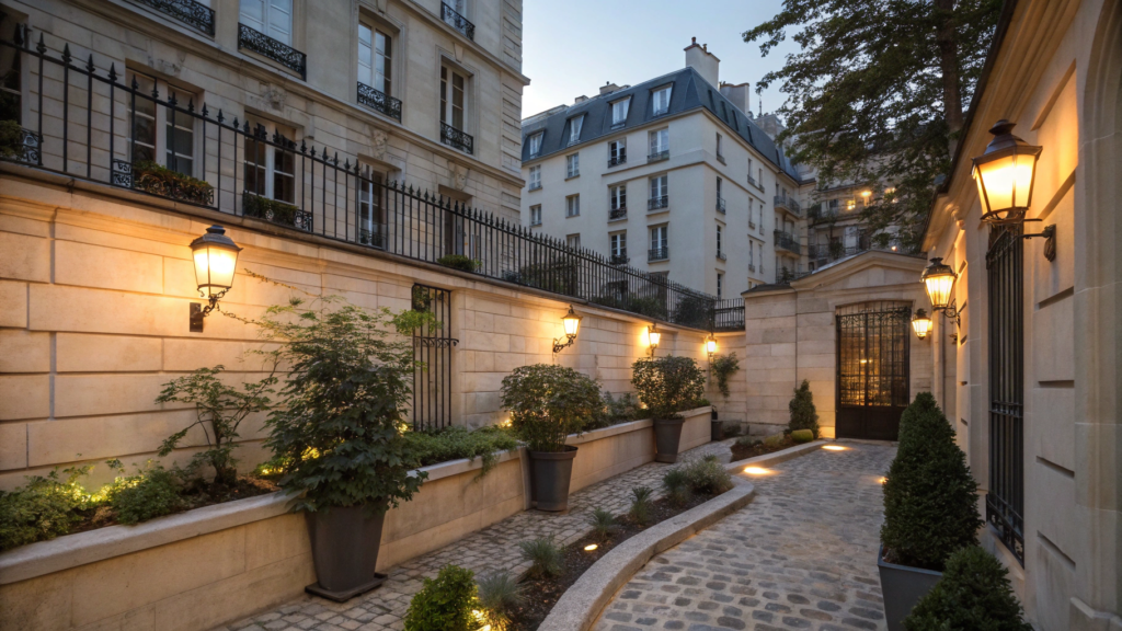 Paris Bistro Garden Wall Lights Using Simple Sconces