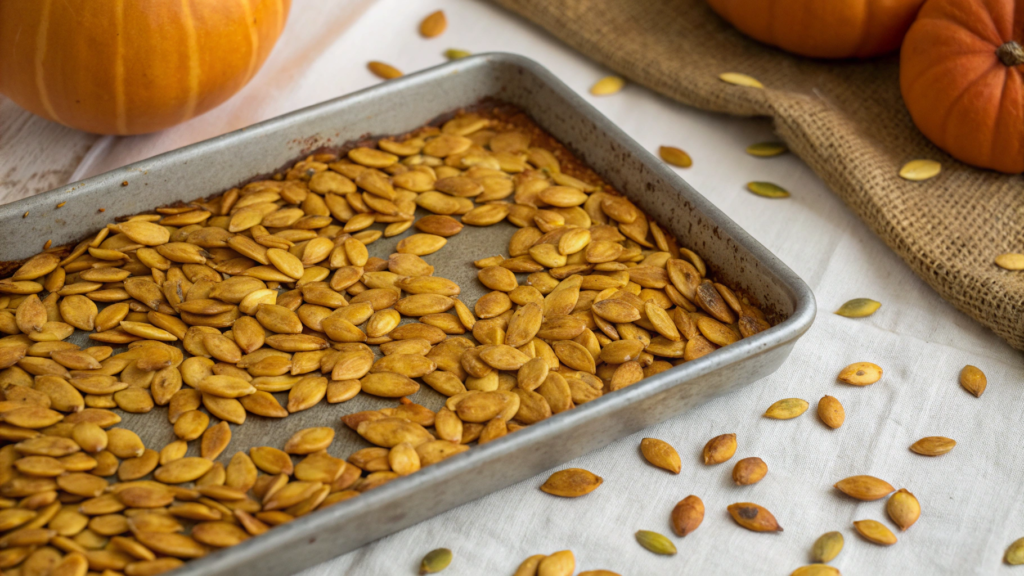 Pumpkin Pie Spiced Seeds