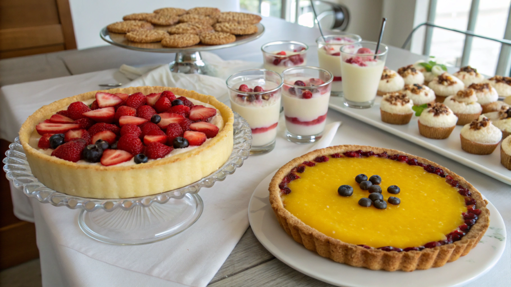 Spring Dinner Party Dessert That Holds For Hours