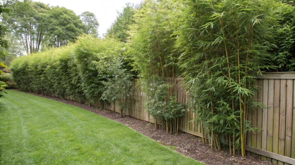 Clumping Bamboo Alternative With Non Invasive Shrubs
