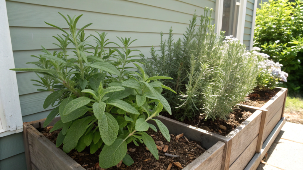 Full Sun Box: Sage + Rosemary
