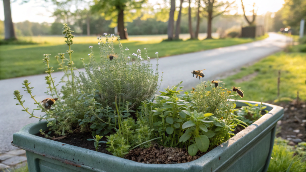 Pollinator Planter: Thyme + Oregano
