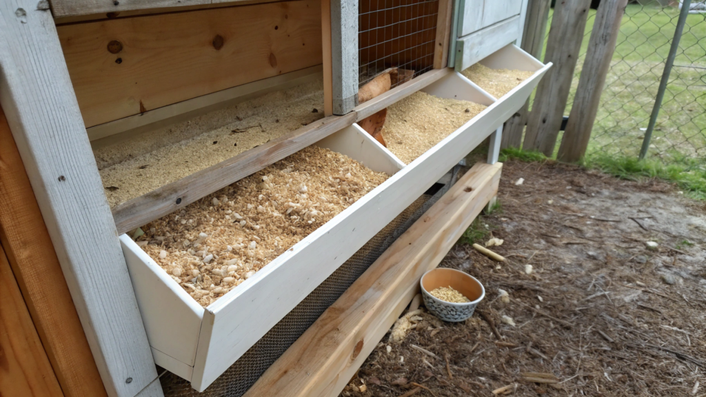 Poop Shelf With Lip Edge to Stop Mess Spillover