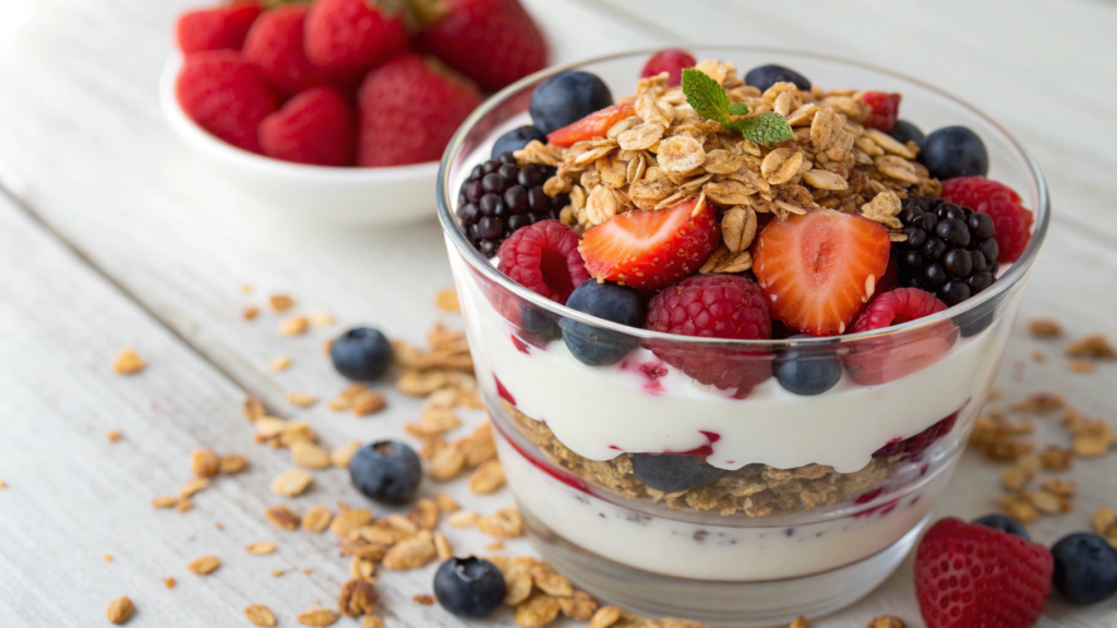 Greek Yogurt Parfait with Granola