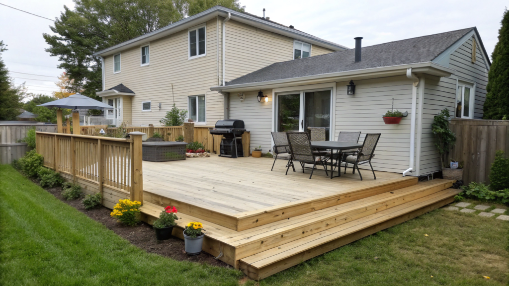 Ground-Level Deck Plans