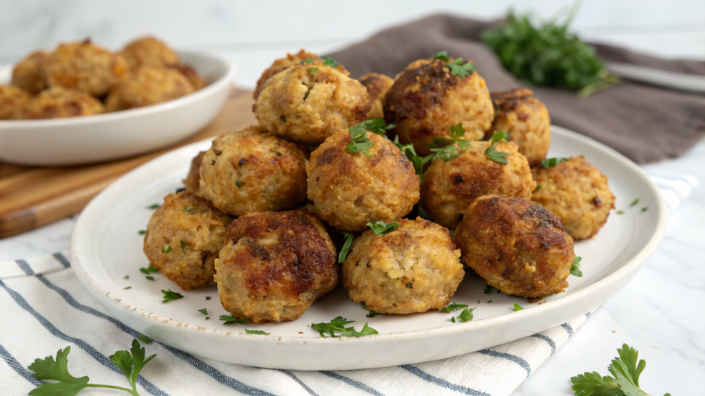 Low-Carb Sausage Balls for Keto Lovers