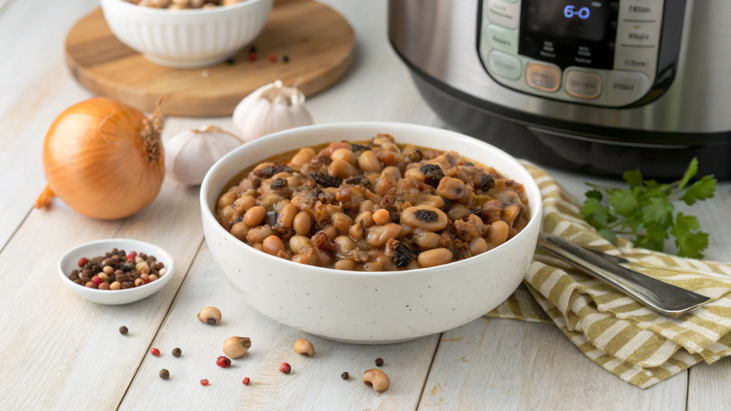 Instant Pot Black Eyed Peas in Under 30 Minutes