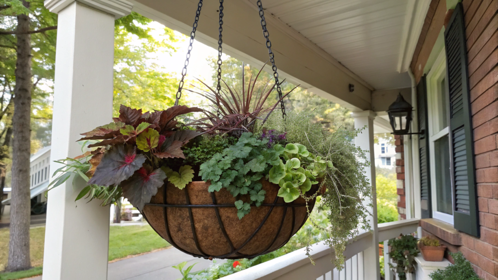 Low Maintenance Hanging Fall Planter