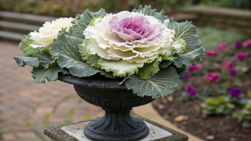 Ornamental Kale Urn