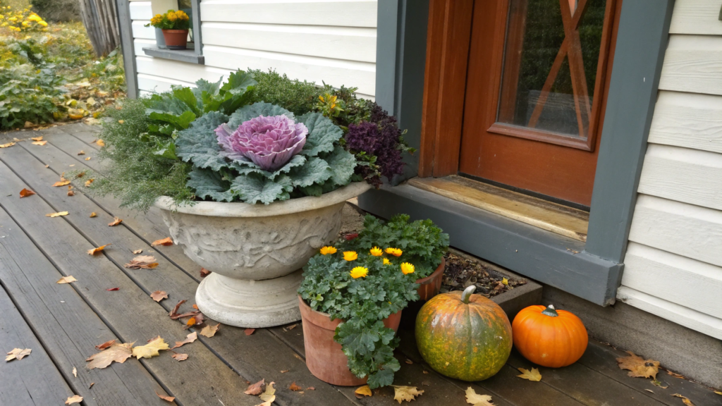 Small Porch Harvest Planter