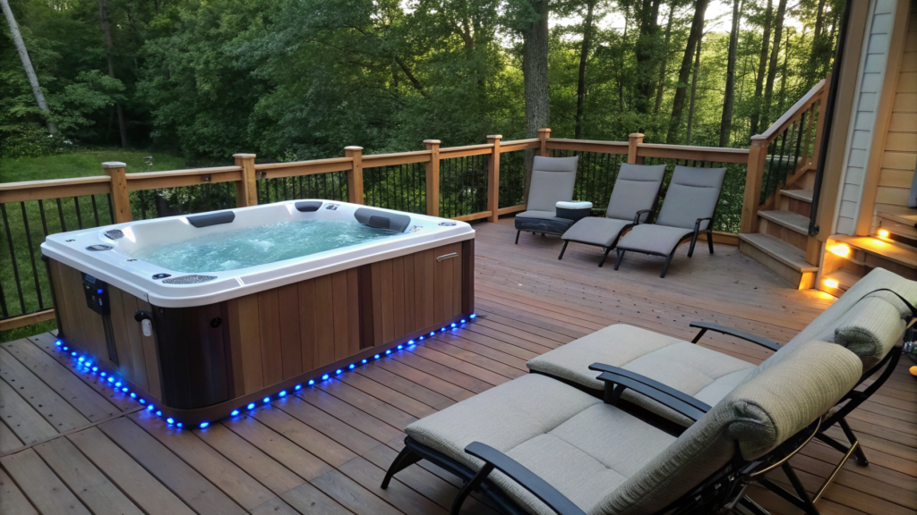 Decks with Hot Tubs
