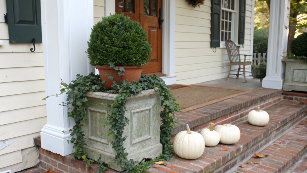 New England Inn Inspired Planter