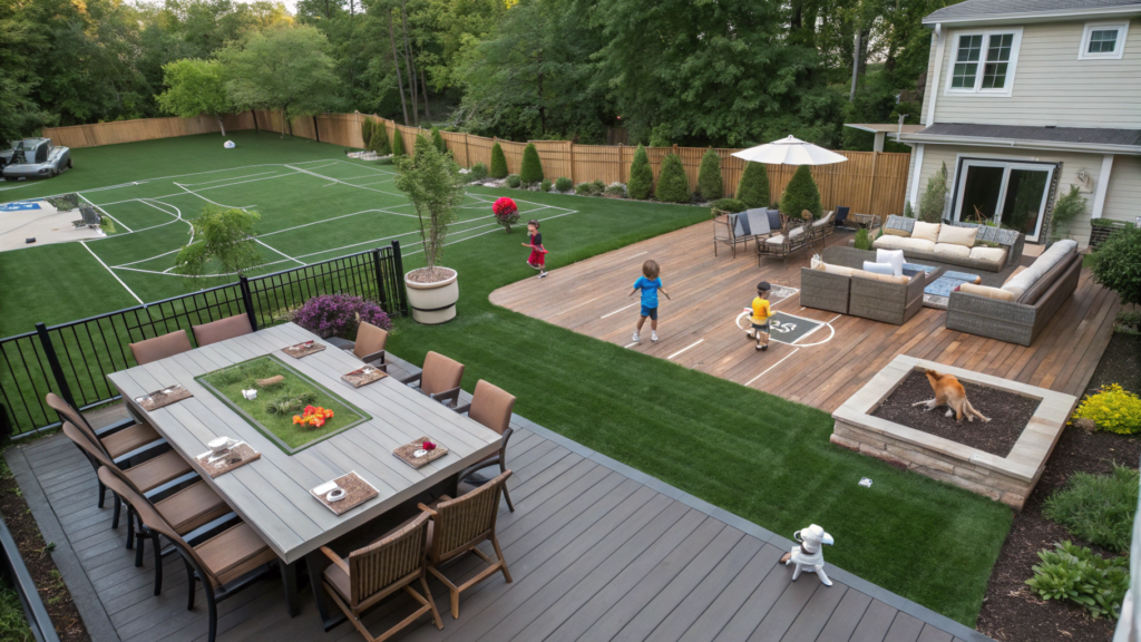 Multi-Use Entertainment Decks