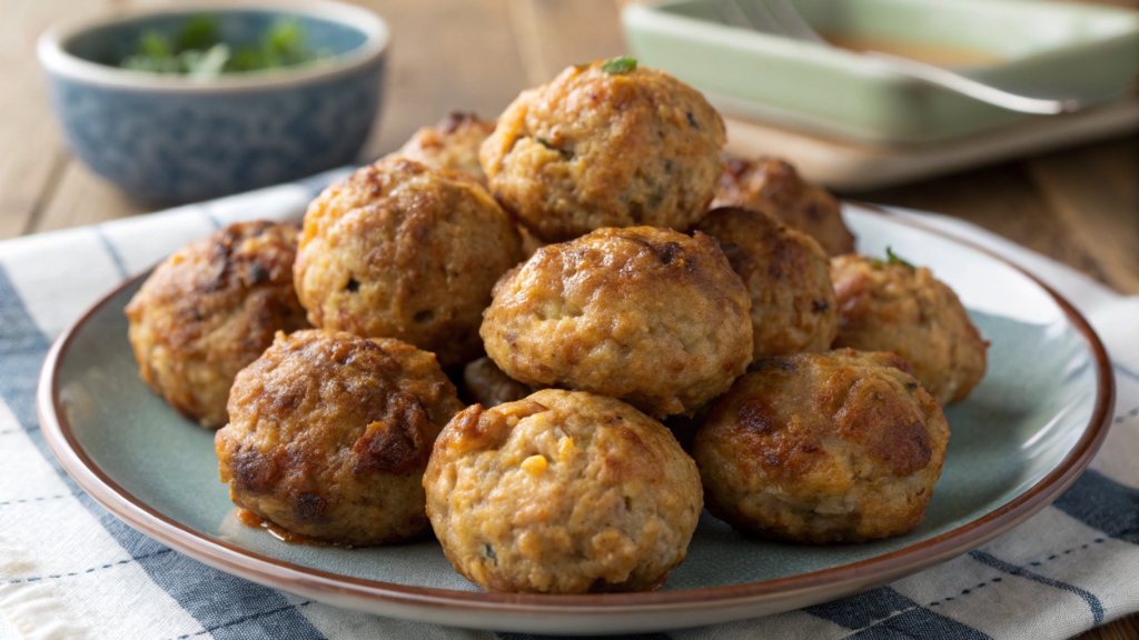 Savory Breakfast Sausage Balls for Mornings on the Go