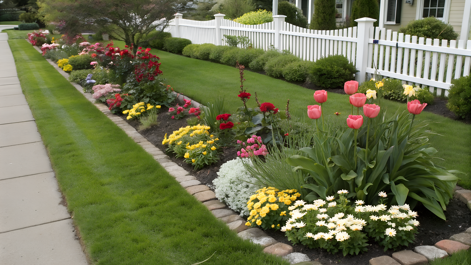 10 Front Yard Flower Bed Ideas That Look Pro Made Yet Easy