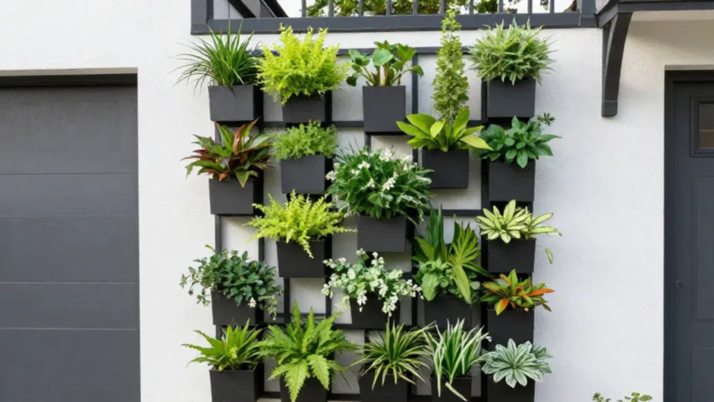 Shadow Box Trellis Wall for Instant Vertical Greenery