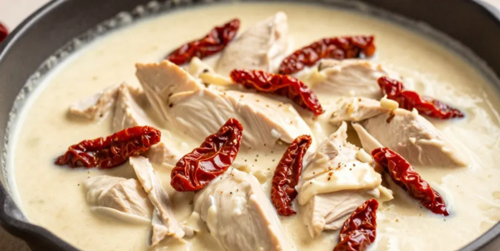 5-Ingredient Creamy Tuscan Chicken for Busy Nights