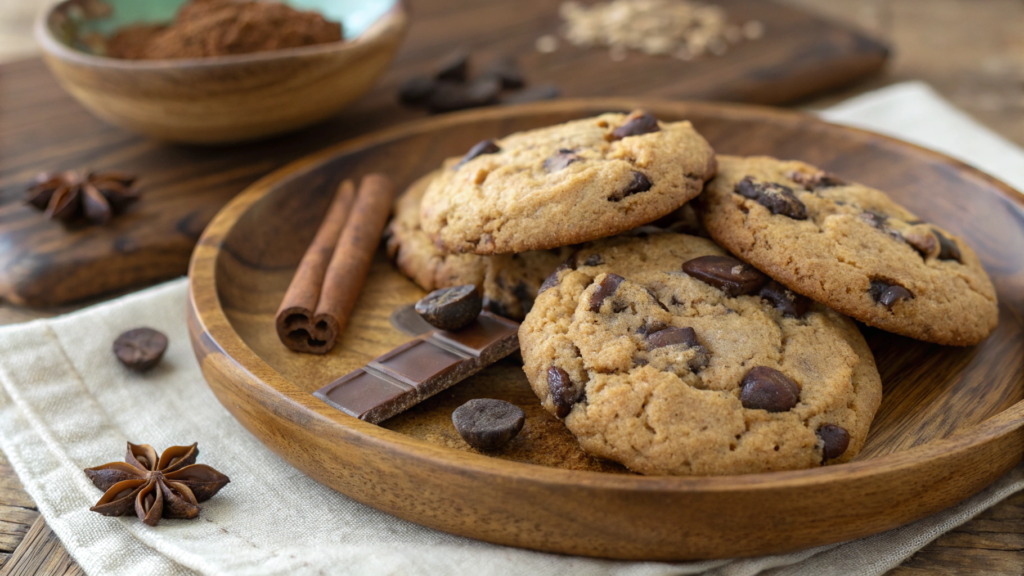Moroccan Spice Chocolate Chip Cookies