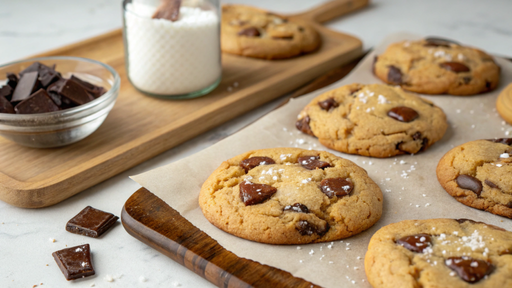 Brown Butter Sea Salt Chocolate Chip Cookies
