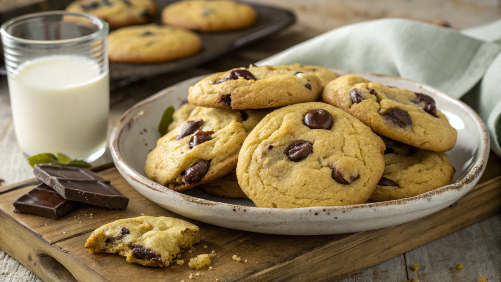 Secret Ingredient Olive Oil Chocolate Chip Cookies