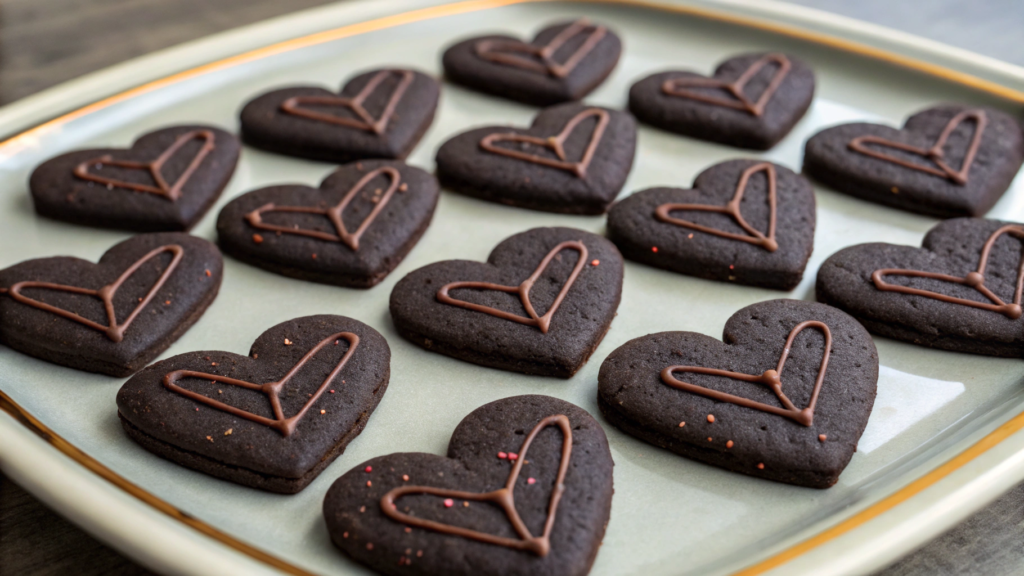 Dark Chocolate Chili Hearts
