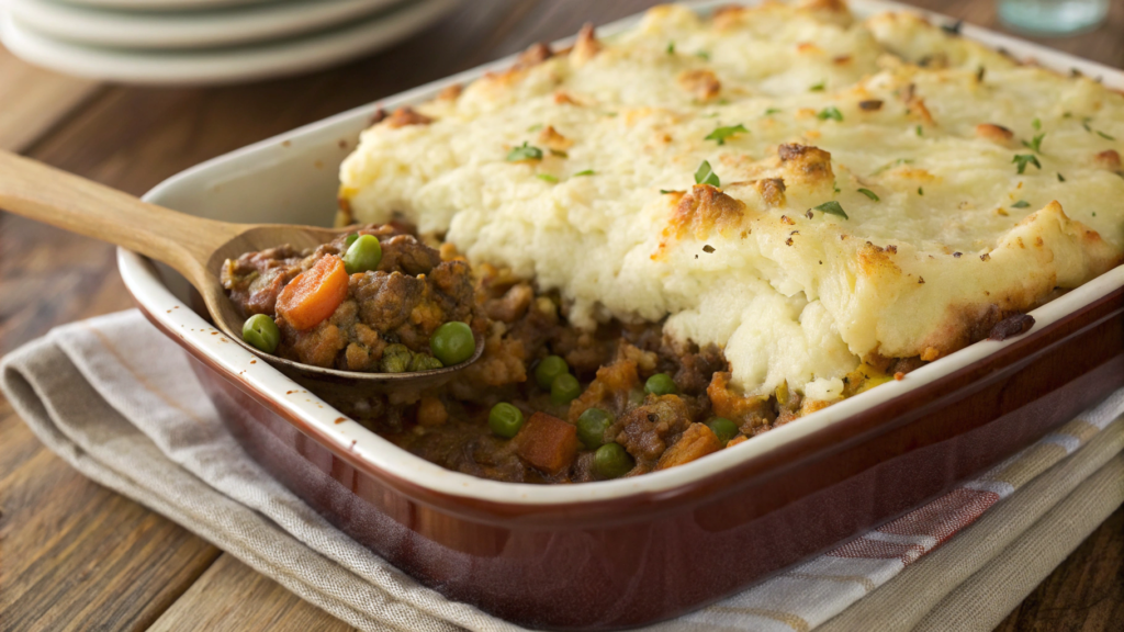 Healthy Shepherd’s Pie with Ground Turkey & Lentils