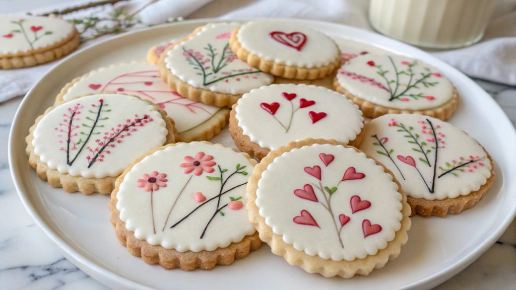 Buttercream Painted Linzers