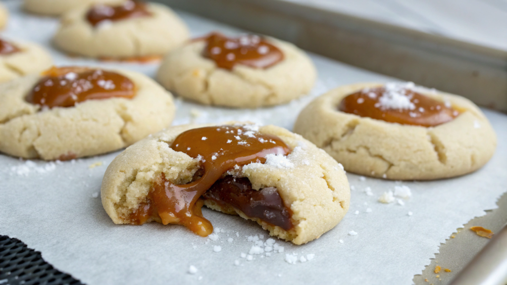 Salted Caramel Lava Cookies