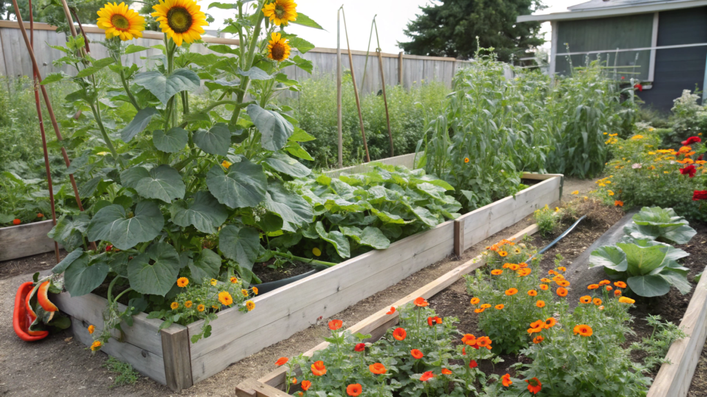 Assuming Flowers Help Every Vegetable in Every Spot