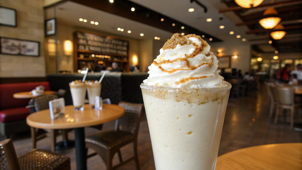 Vanilla Bean Frappé With Toasted Sugar Shortcut