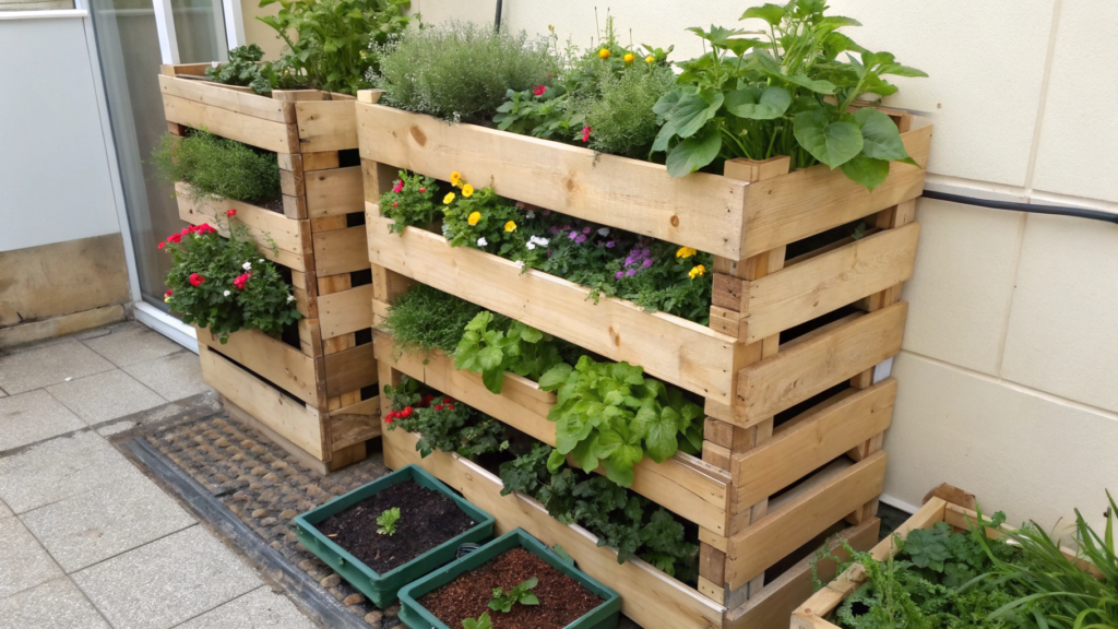The Budget Crate Cascade With Hidden Drainage Trays