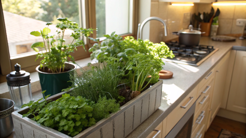 The Chef Herb Corner Inspired by Alice Waters’ Kitchen Garden