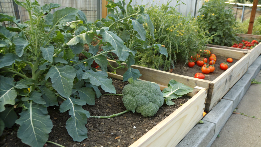 Broccoli and Tomatoes
