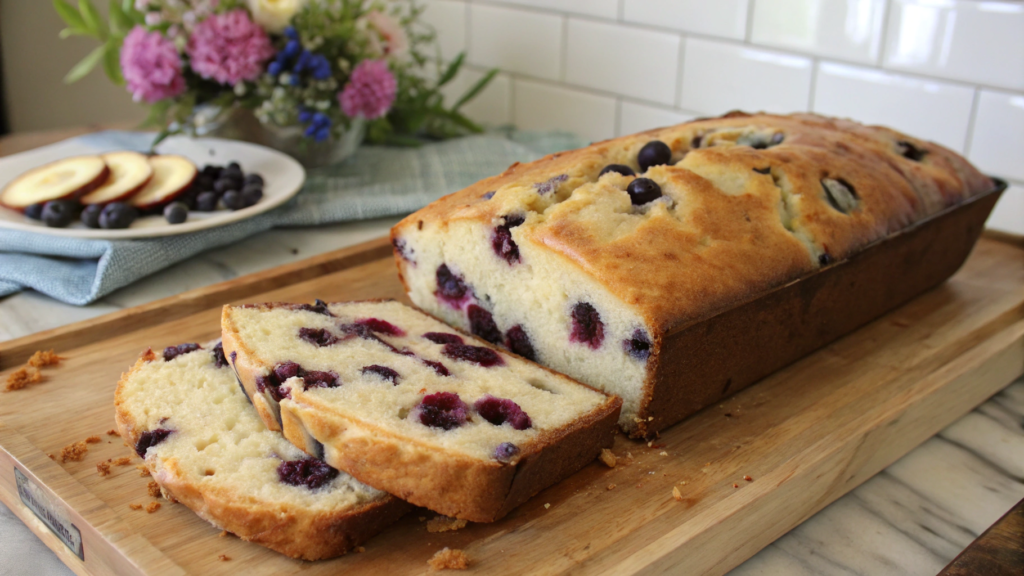 Blueberry Cream Cheese Loaf With Almond Extract for Bakery Flavor
