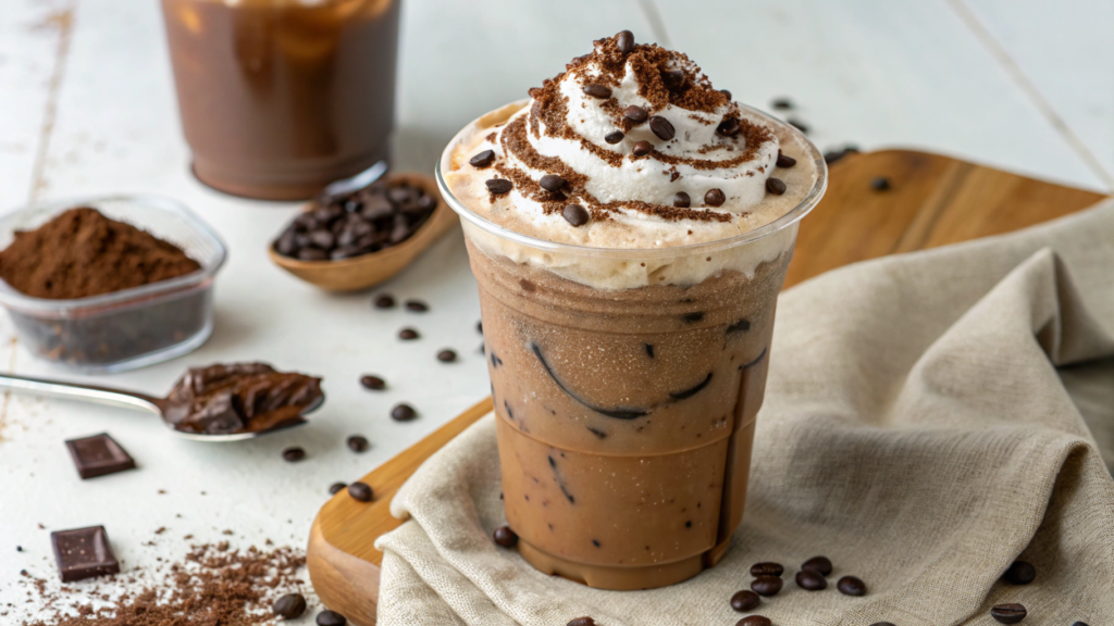 Chocolate Cream Cold Foam With Dark Cocoa Powder