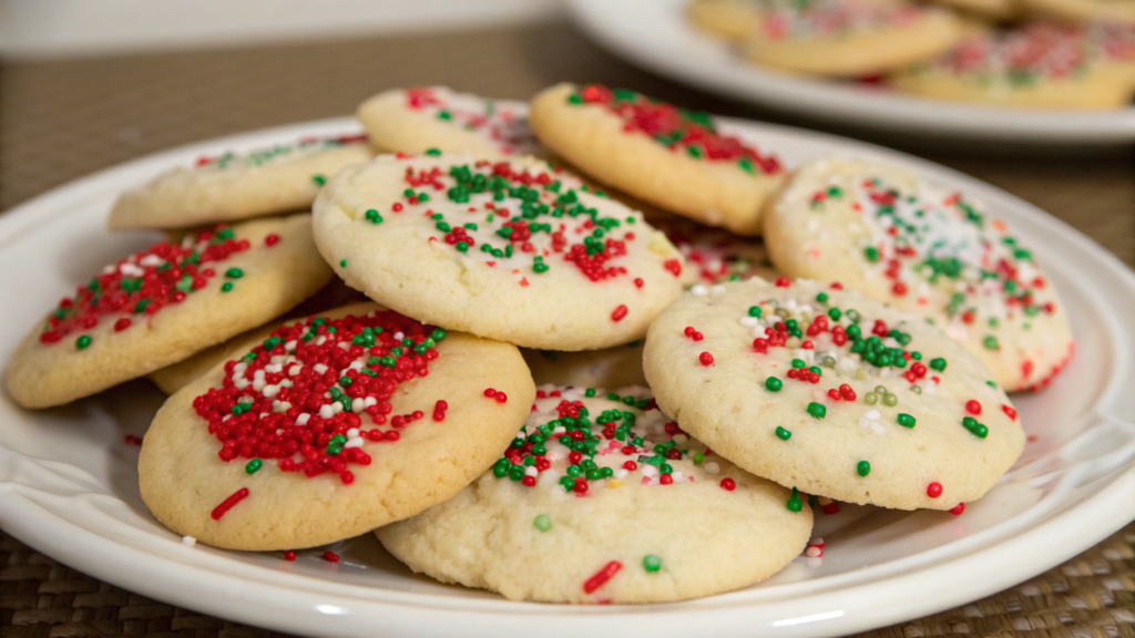 Sprinkle-loaded sugar cookies for every celebration