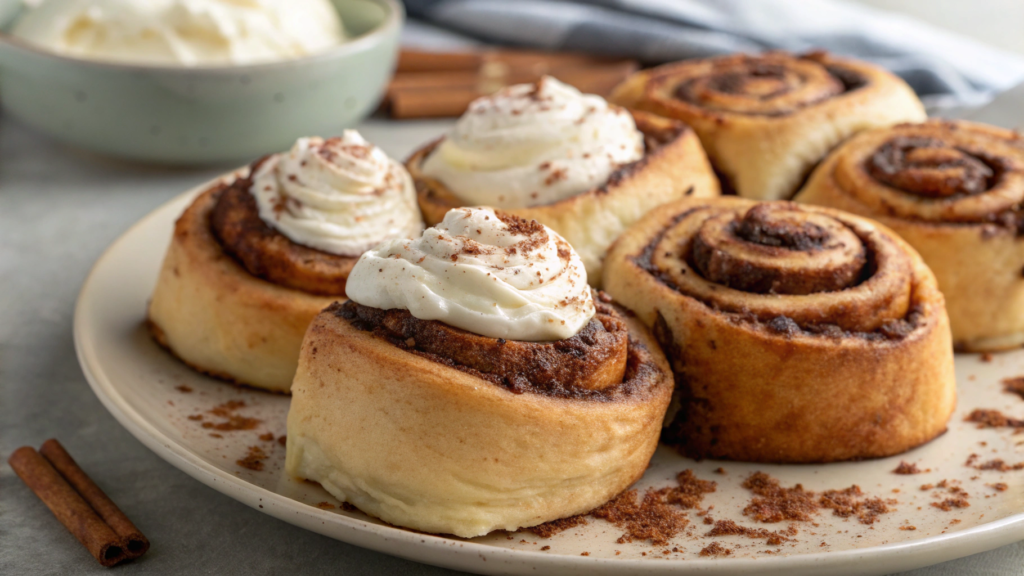 Tiramisu Inspired Cinnamon Rolls