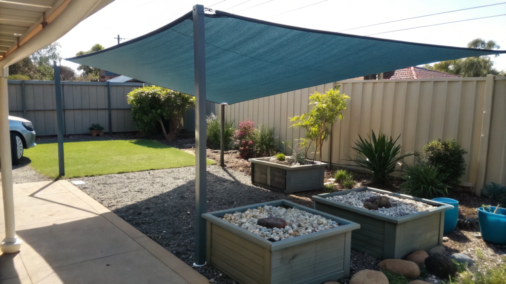 Portable shade sail