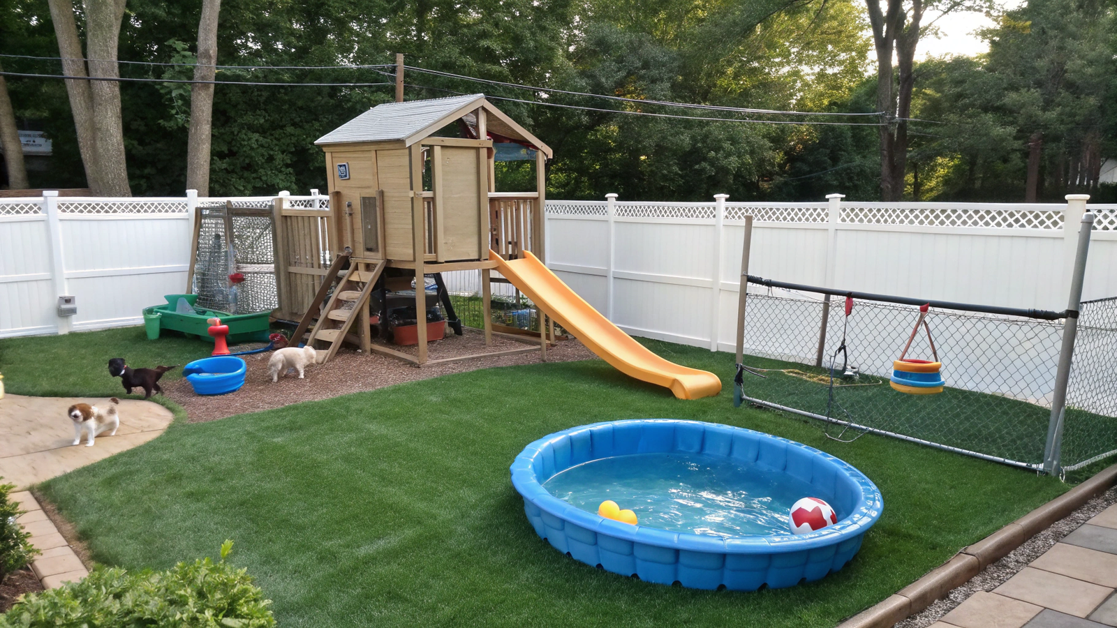 9 Backyard Ideas for Small Yards With Kids, Dogs, Turf, and Pools