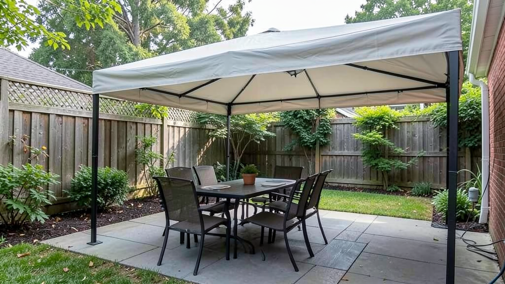 Covered patio extension on a budget