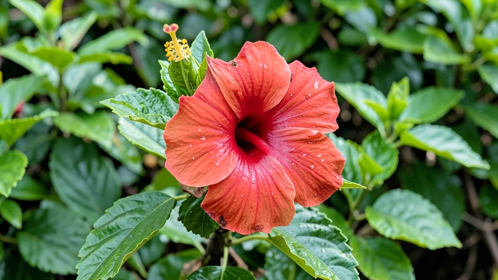 Reviving a drooping or unhappy hibiscus