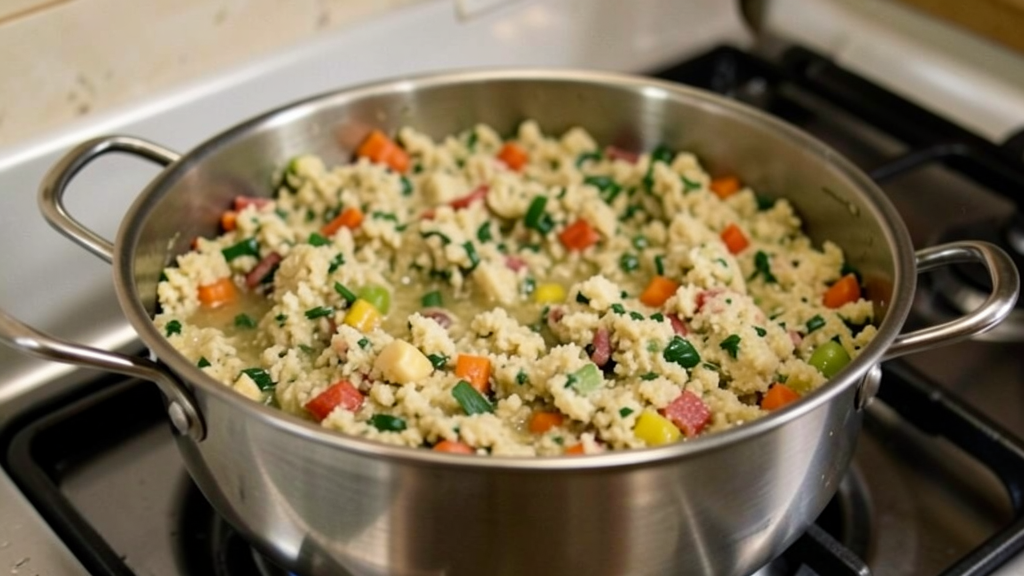 Easy stove top stuffing reinvented