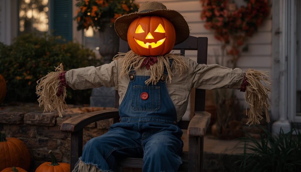 Scarecrow with a twist